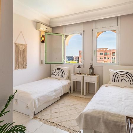 Appartement Charming 2-Bed Oasis Pool View à Marrakesh Extérieur photo