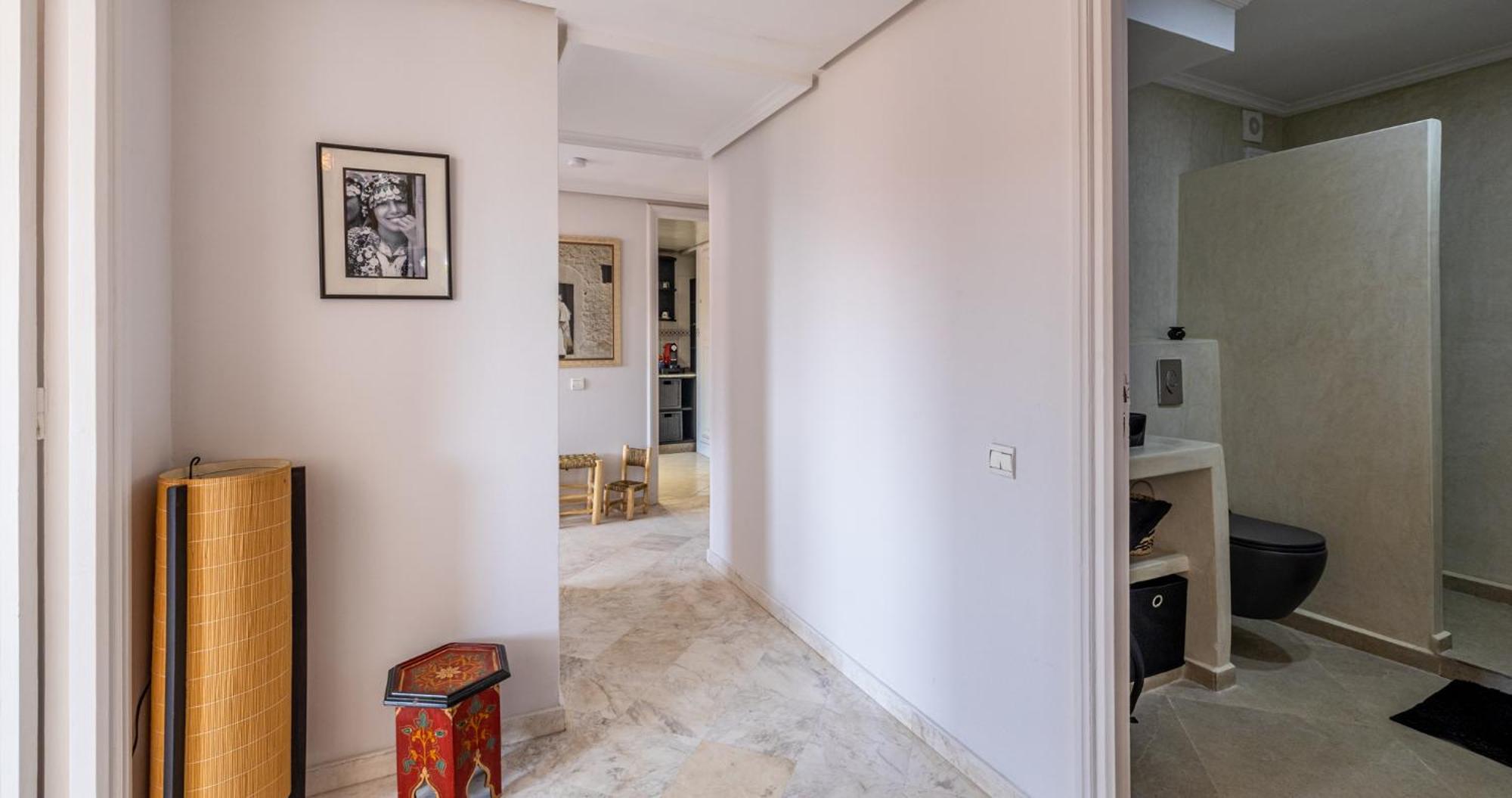 Appartement Charming 2-Bed Oasis Pool View à Marrakesh Extérieur photo