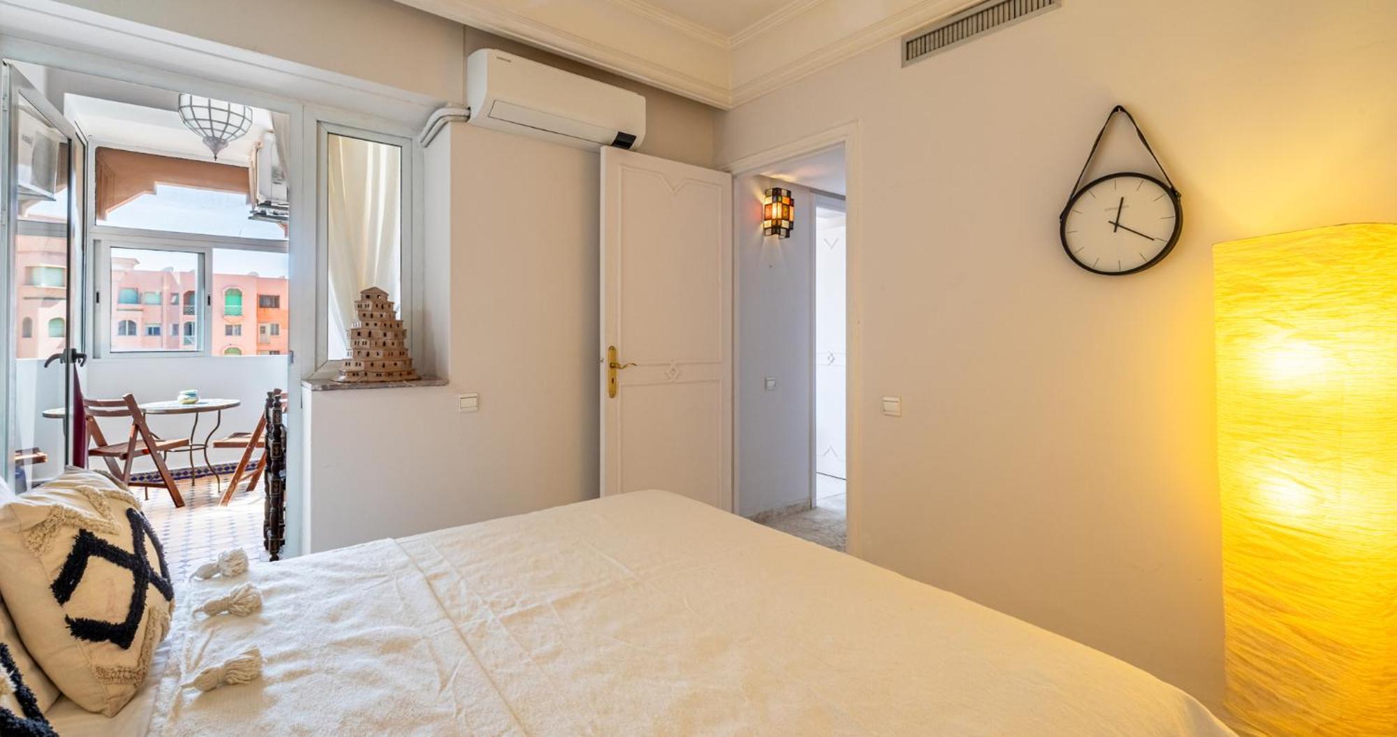 Appartement Charming 2-Bed Oasis Pool View à Marrakesh Extérieur photo